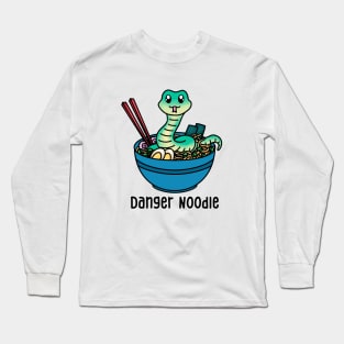 Danger Noodle Ramen Snake Long Sleeve T-Shirt